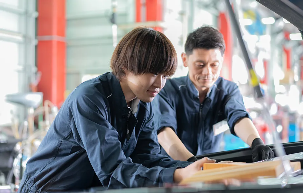 整備士 入社2年目 会田さん